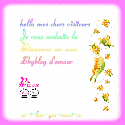 Bienvenue